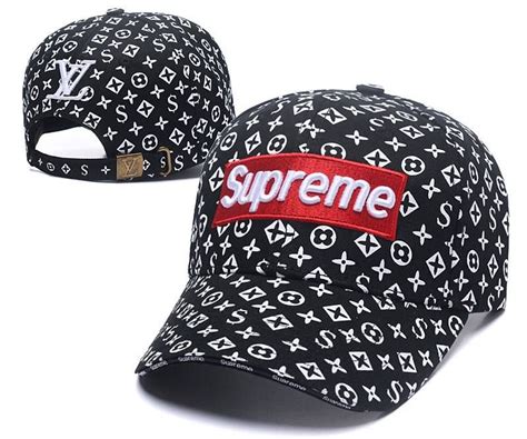 supreme x lv snapback